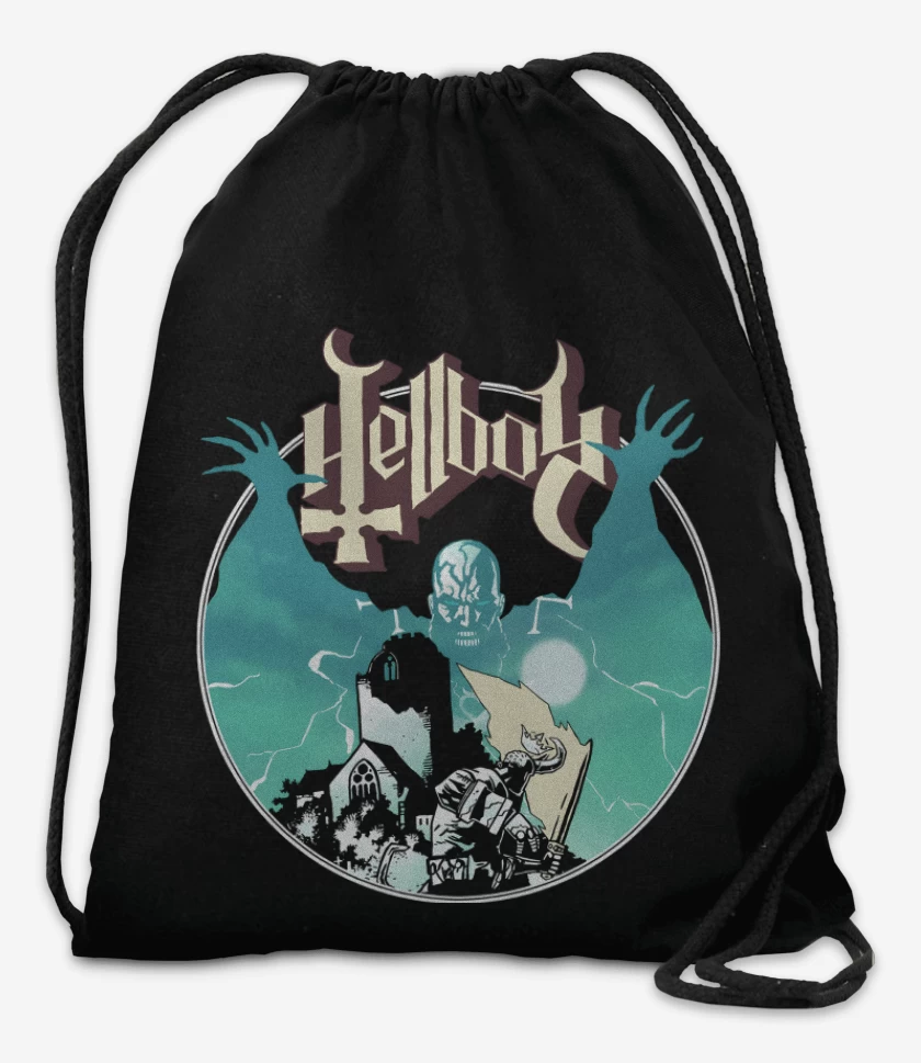 Mochila Negro de Ghost Hellboy