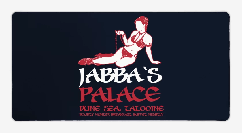 Mouse pad Gamer Azul Marino de Jabbas Palace