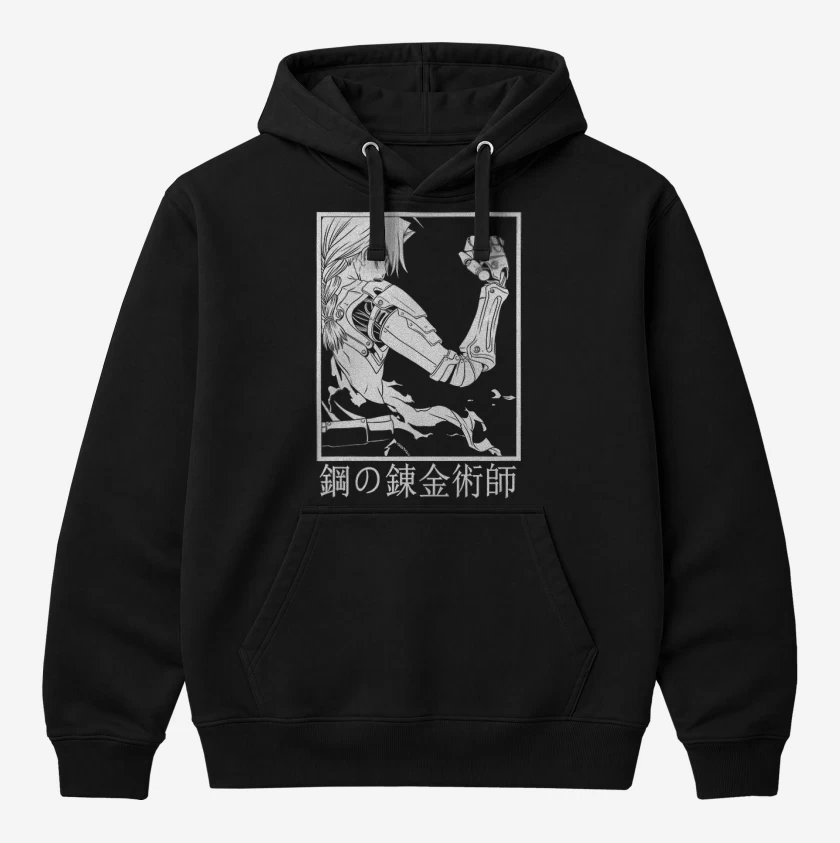 Polerón Canguro Negro de FMA BW
