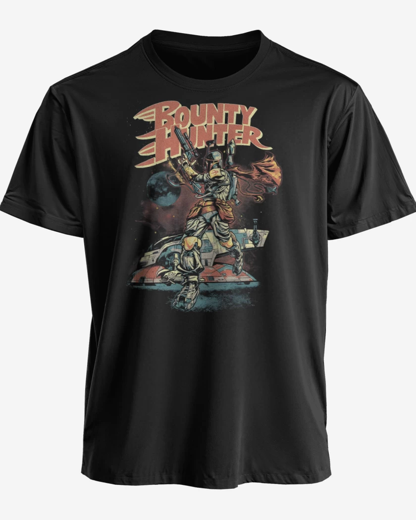Polera premium Negro de Bounty Hunter Space