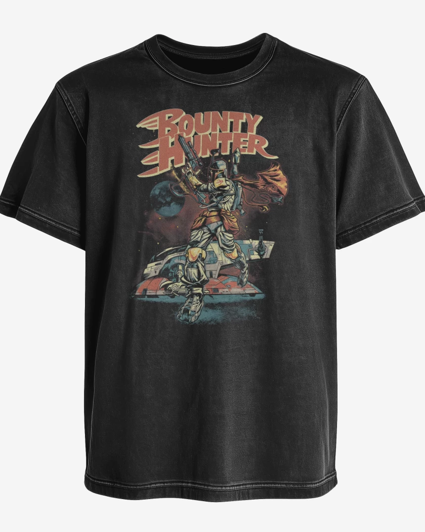 Polera desgastada Bounty Hunter Space