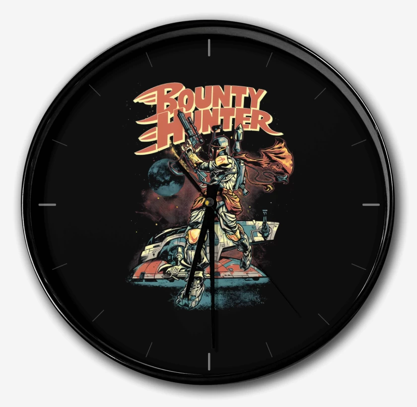 Reloj Negro de Bounty Hunter Space