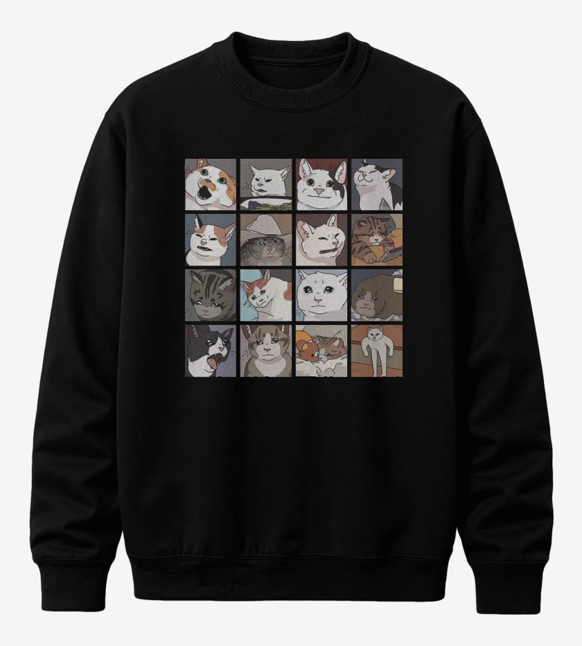 Poleron polo Gatos memes