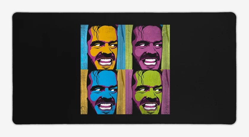 Mouse pad Gamer Negro de Johnny Johnny Johnny Johnny