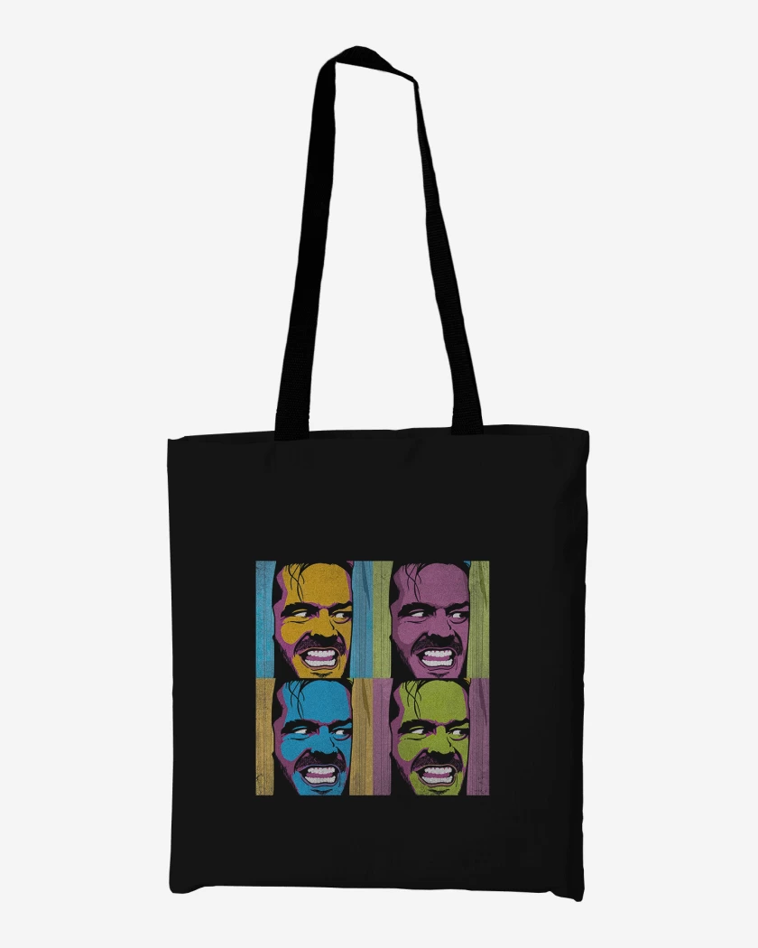 Totebag Negro de Johnny Johnny Johnny Johnny