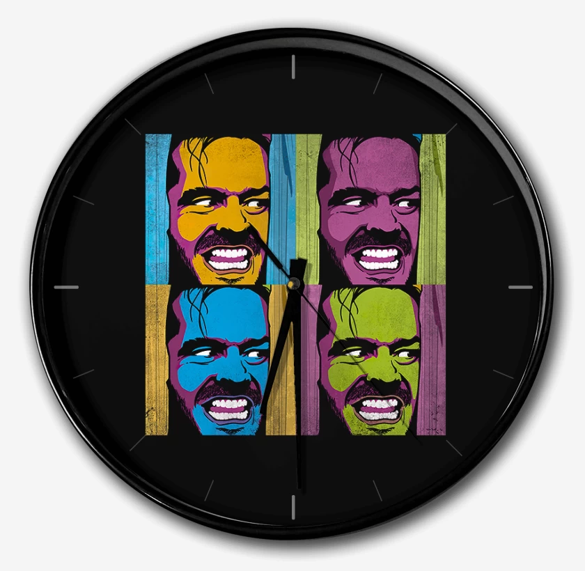 Reloj Negro de Johnny Johnny Johnny Johnny