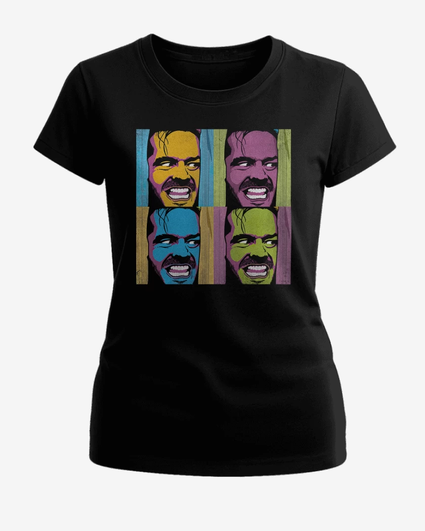 Polera de Mujer Negro de Johnny Johnny Johnny Johnny