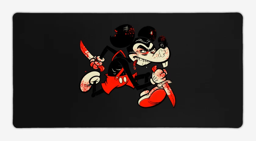 Mouse pad Gamer Negro de Murder Mouse 