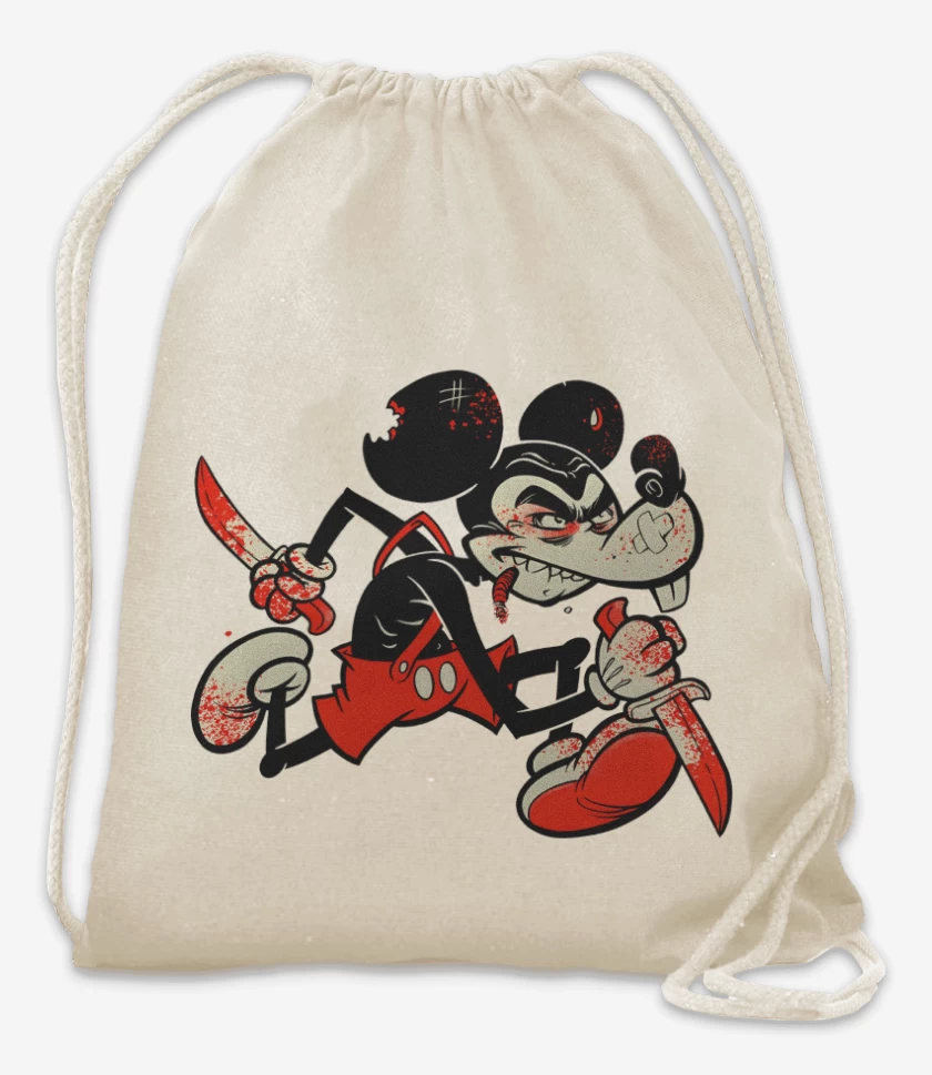 Mochila Blanco de Murder Mouse 
