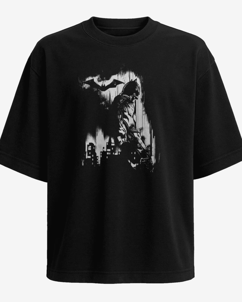 Polera Oversize Ocaso del Murciélago