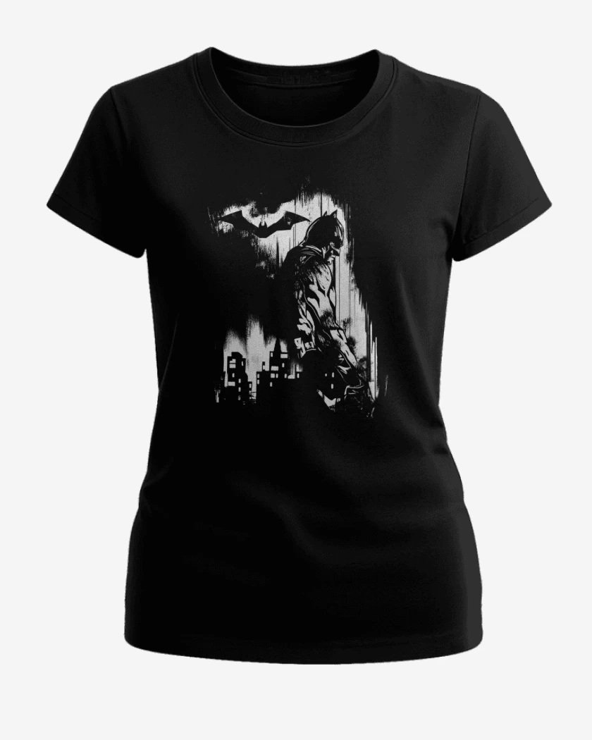 Polera de Mujer Negro de Ocaso del Murciélago