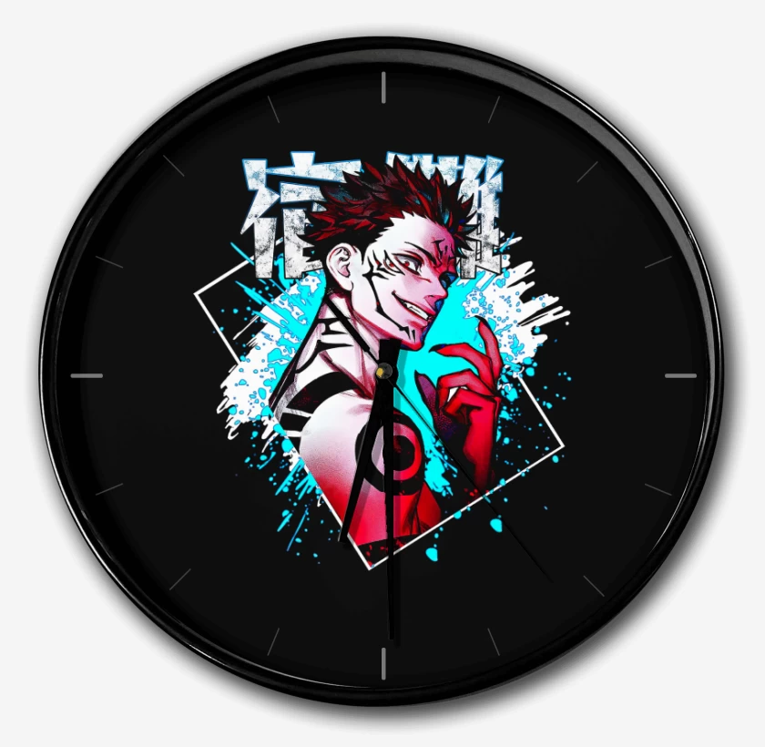 Reloj Negro de Maldición Sukuna