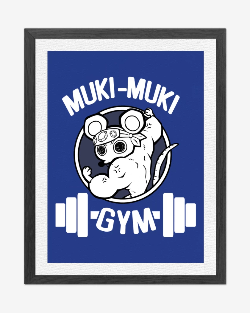 Cuadro decorativo Muki-Muki GYM