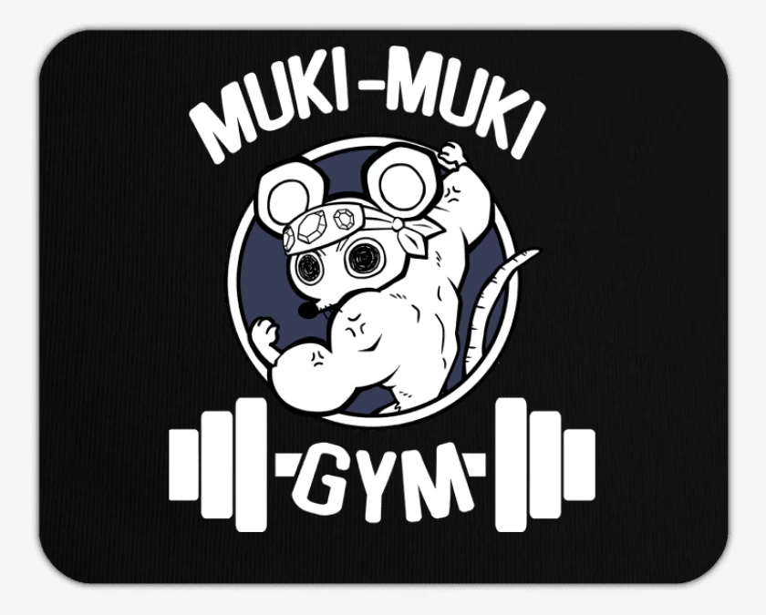 Mousepad Muki-Muki GYM