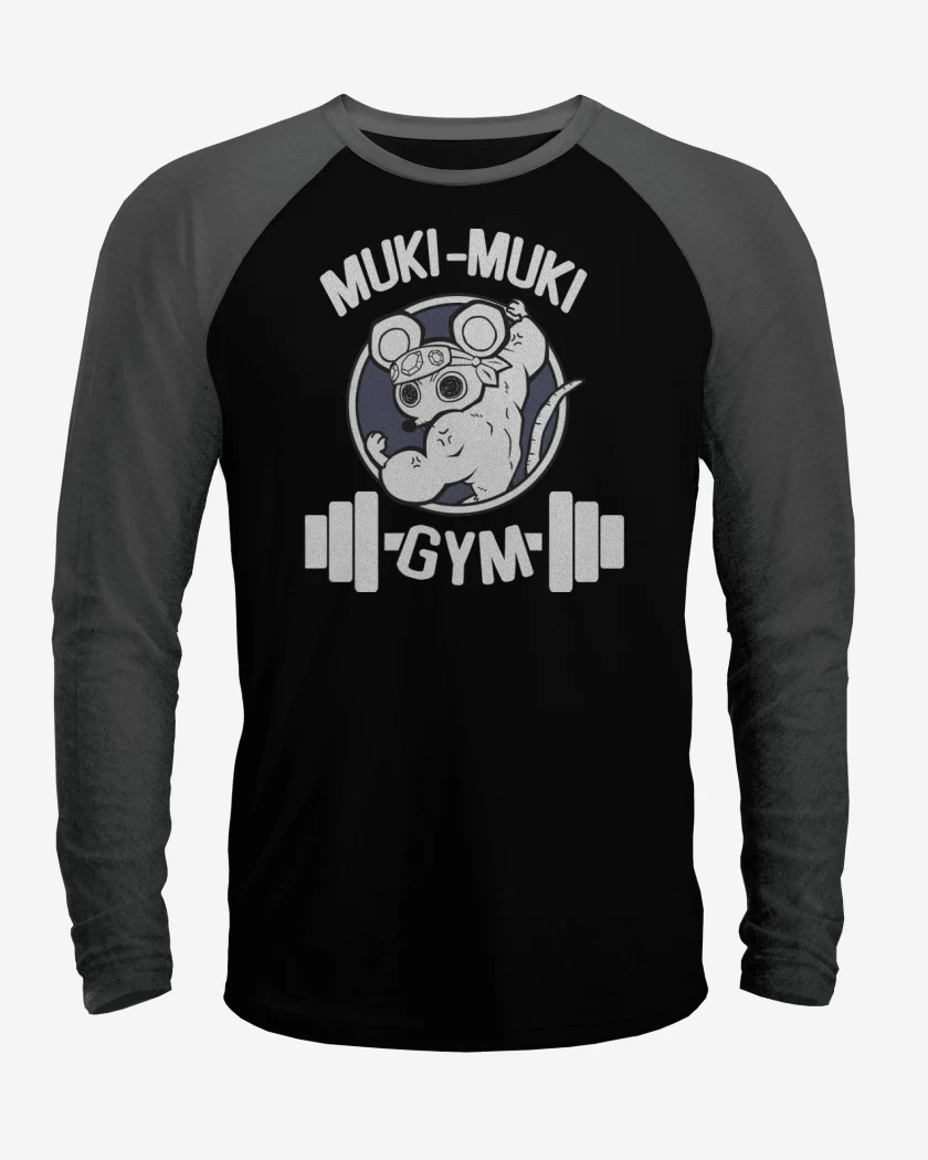 Polera Raglan Muki-Muki GYM