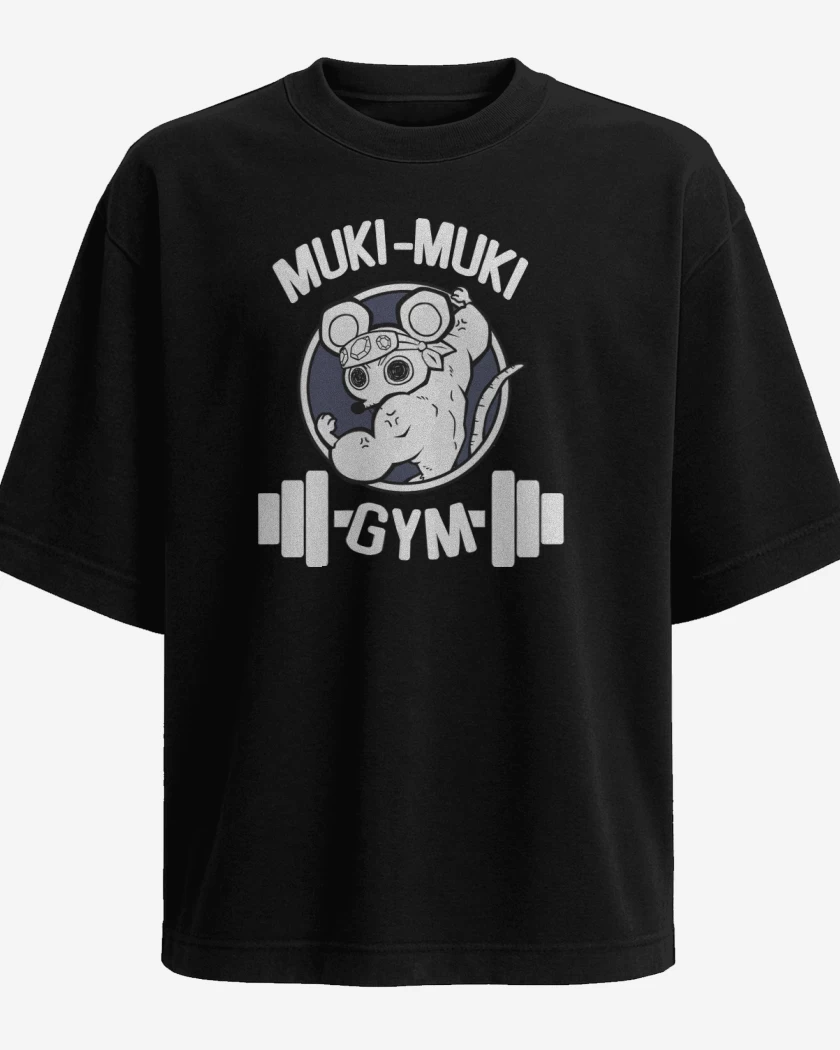 Polera Oversize Muki-Muki GYM