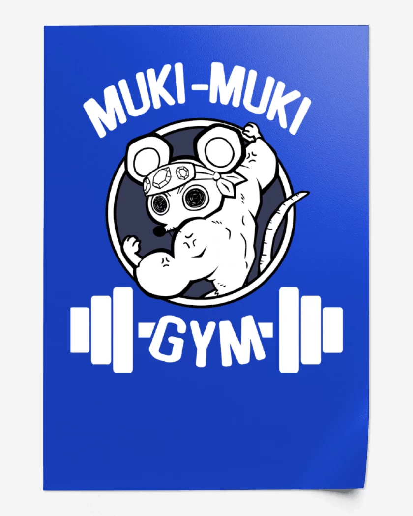 Print Muki-Muki GYM