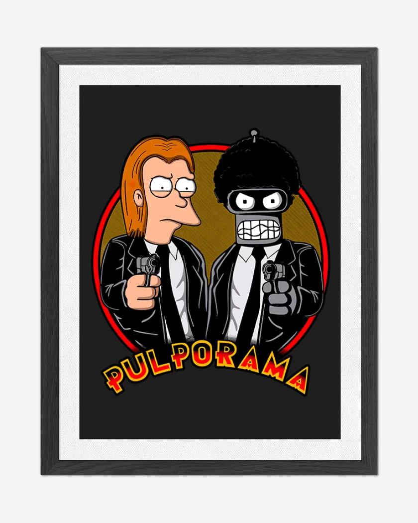 Cuadro decorativo Negro de Pulporama