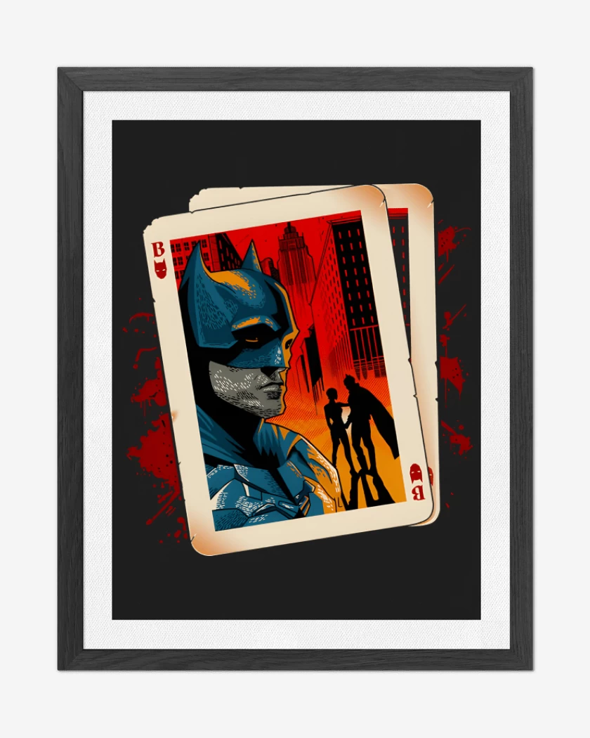 Cuadro decorativo As de Batman