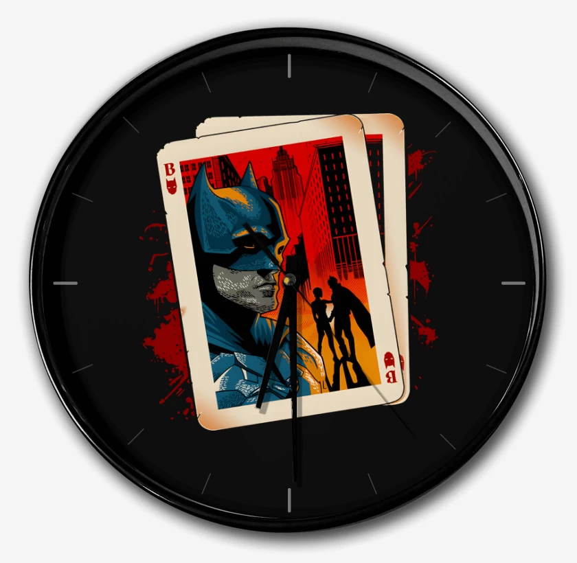 Reloj Negro de As de Batman