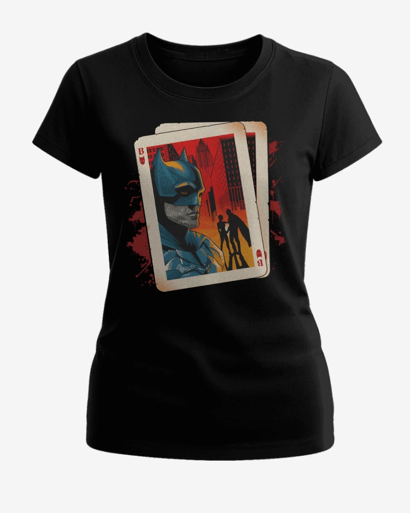 Polera de Mujer Negro de As de Batman