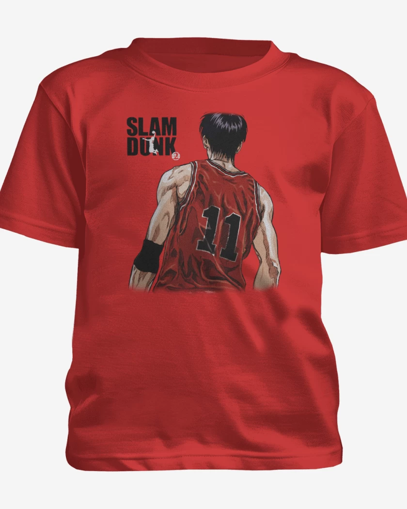 Polera de niño Rojo de Rukawa