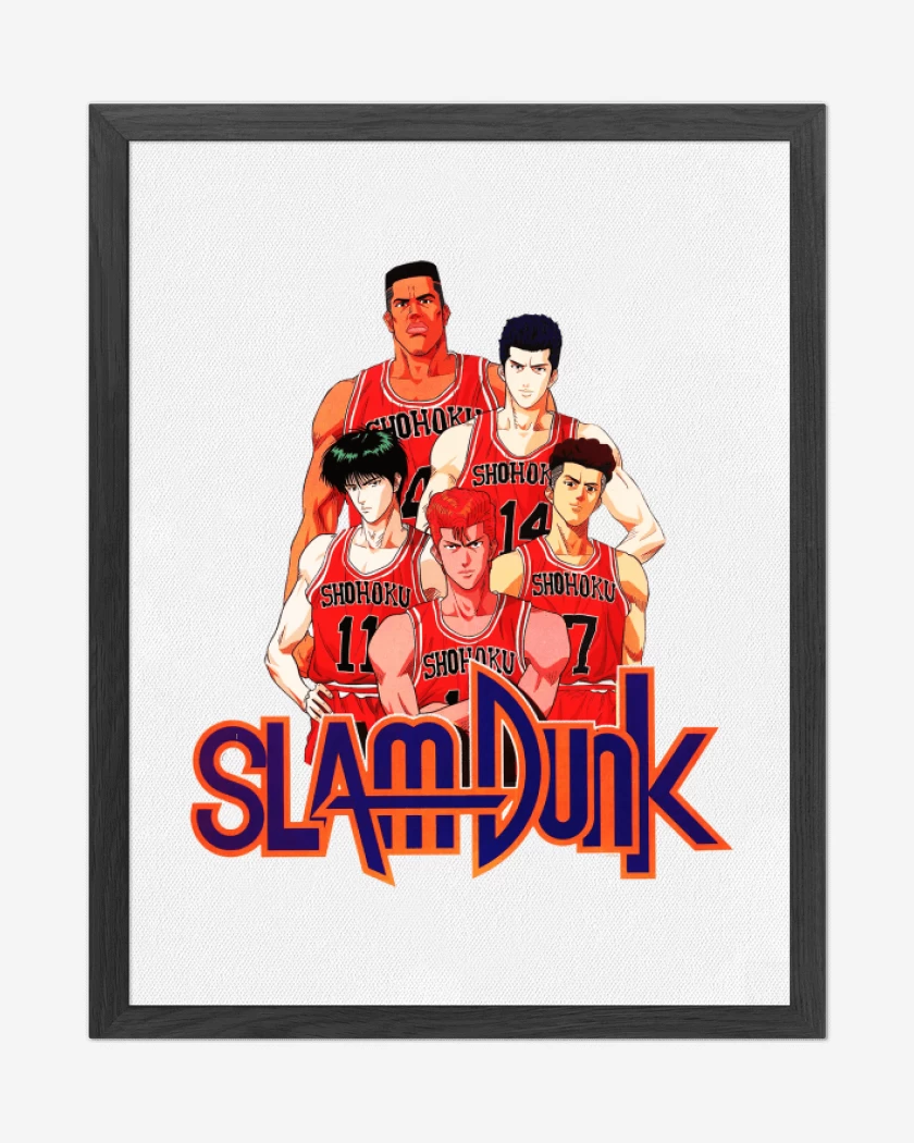 Cuadro decorativo Shohoku team