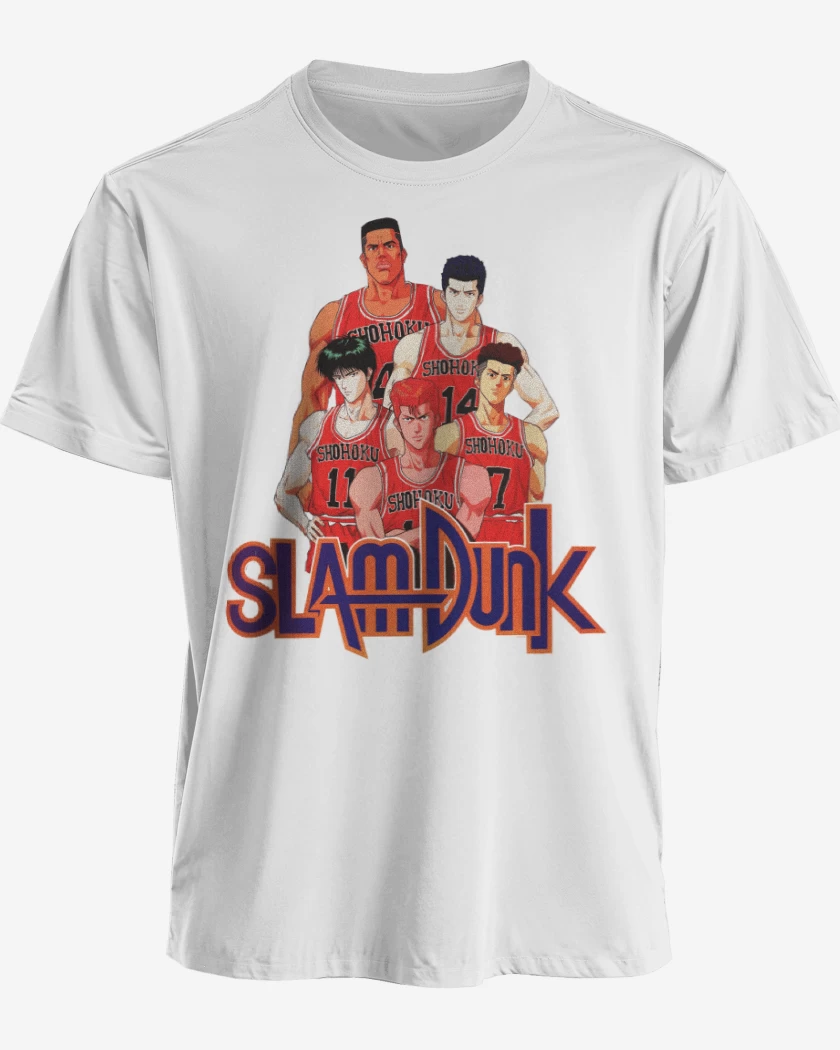 Polera premium Blanco de Shohoku team