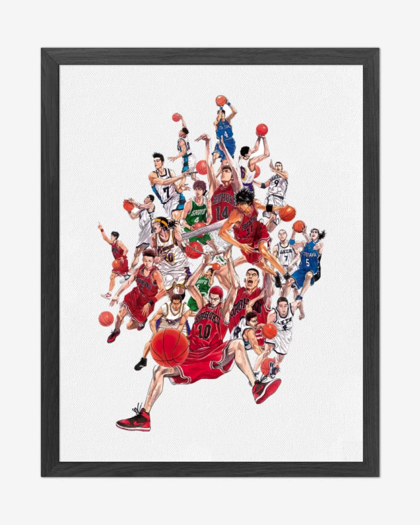 Cuadro decorativo Blanco de Slam dunk 3