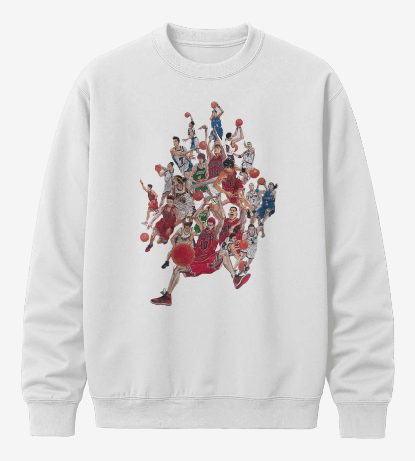 Poleron polo Blanco de Slam dunk 3