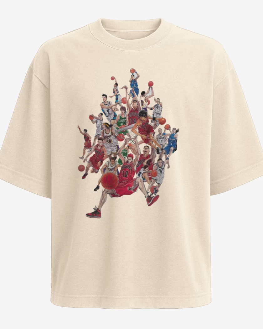 Polera Oversize Slam dunk 3