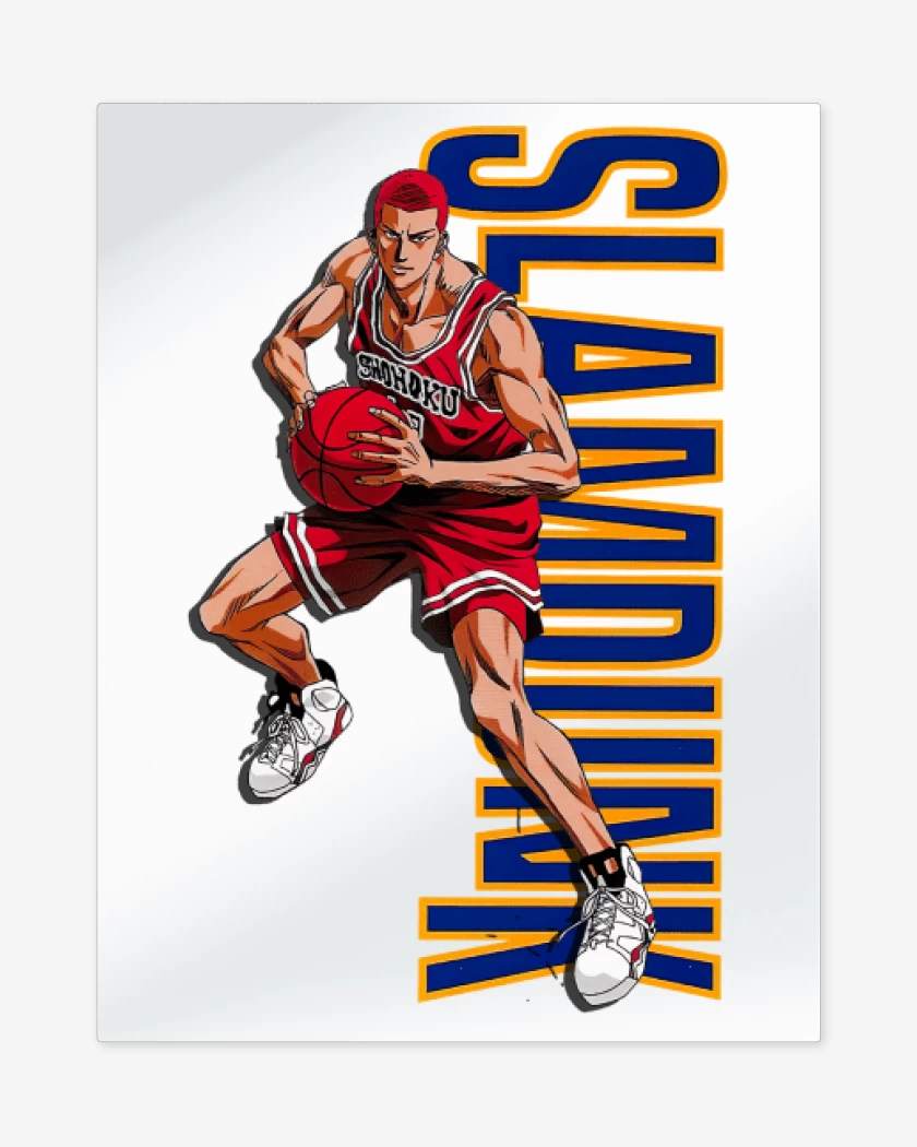 Print metalico Blanco de Sakuragi 2
