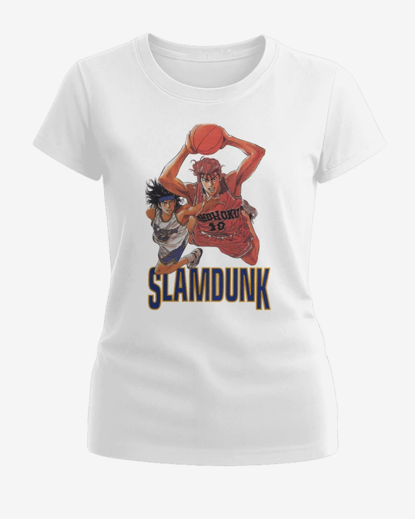Polera de Mujer Blanco de Hanamichi vs Nobunaga