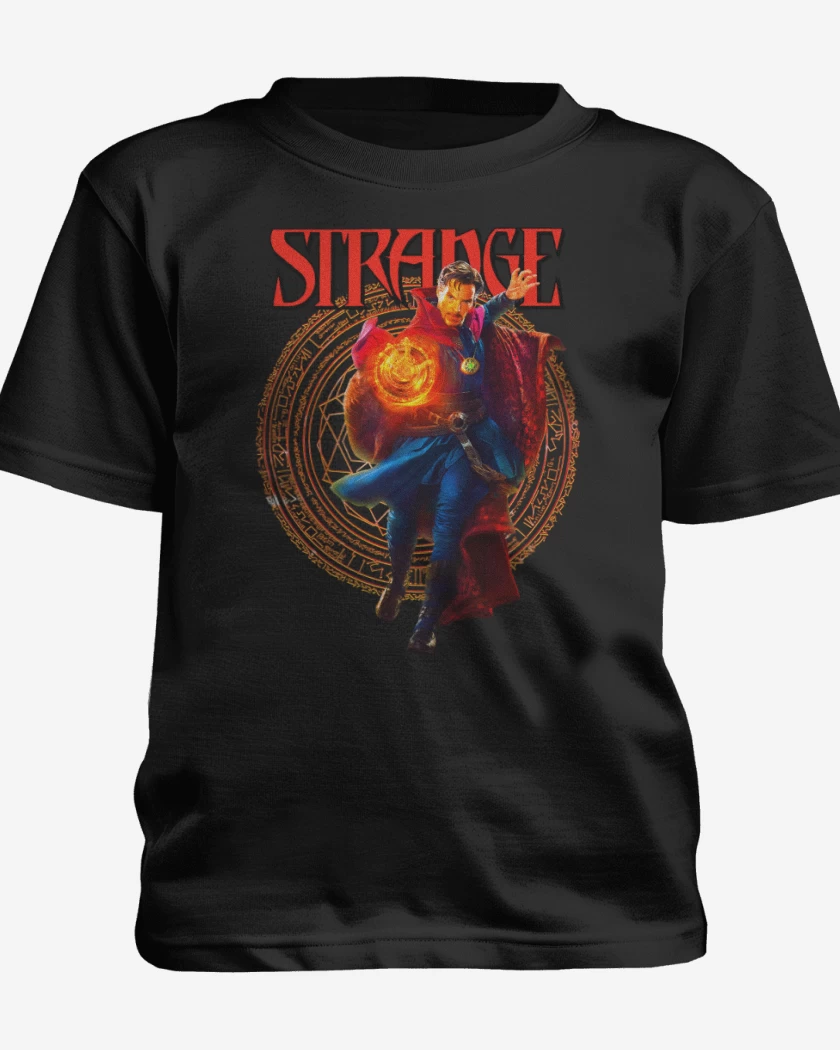 Polera de niño Negro de Strange