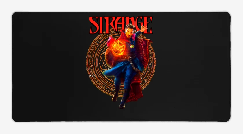 Mouse pad Gamer Negro de Strange