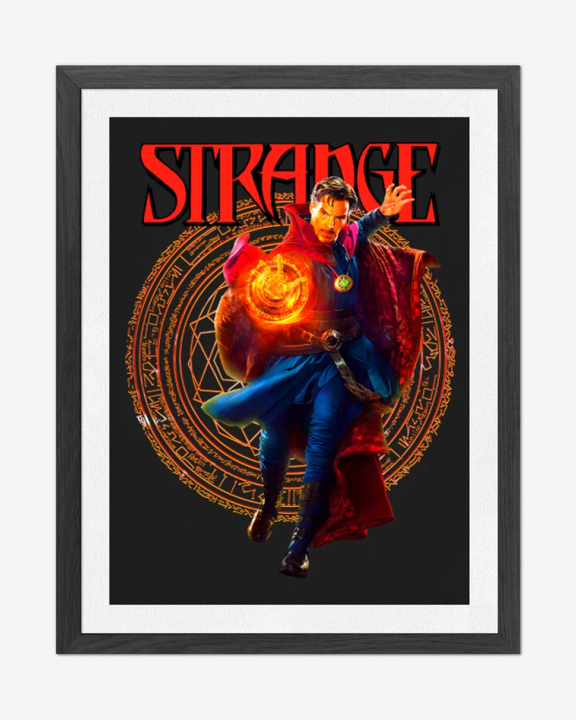 Cuadro decorativo Negro de Strange