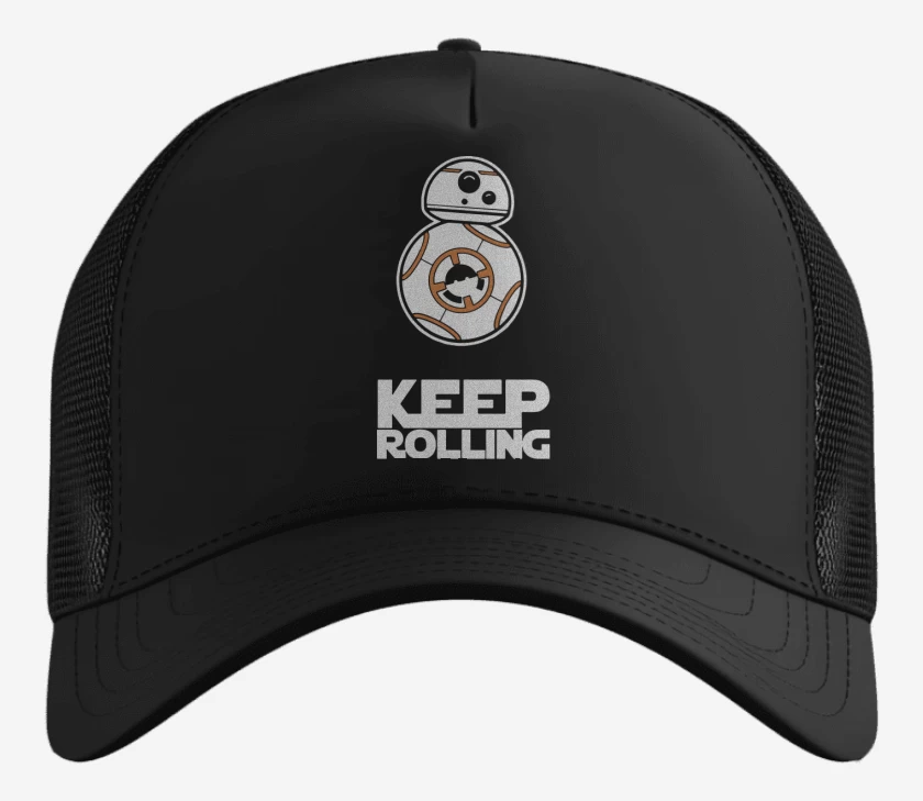 Gorro Negro de Keep Rolling