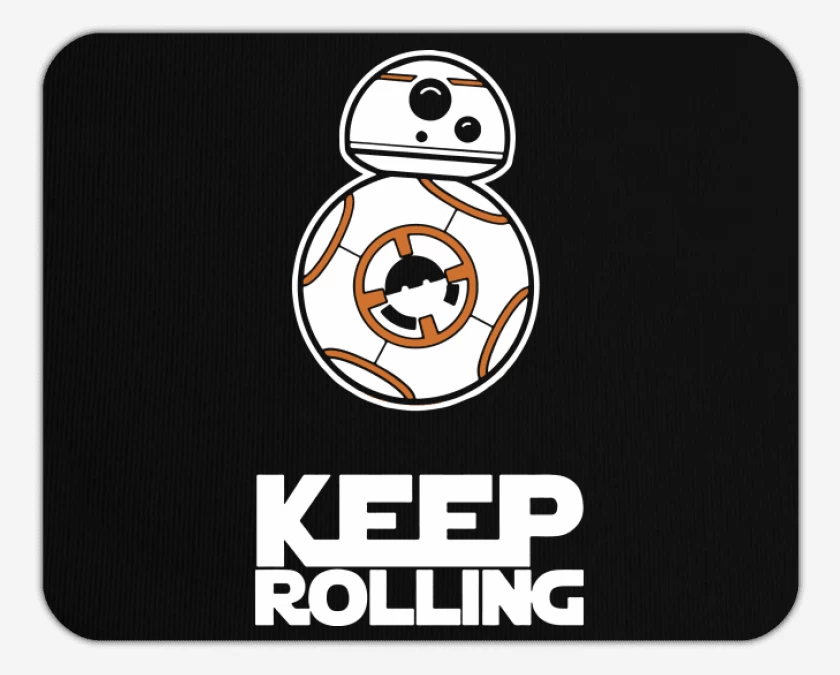 Mousepad Keep Rolling