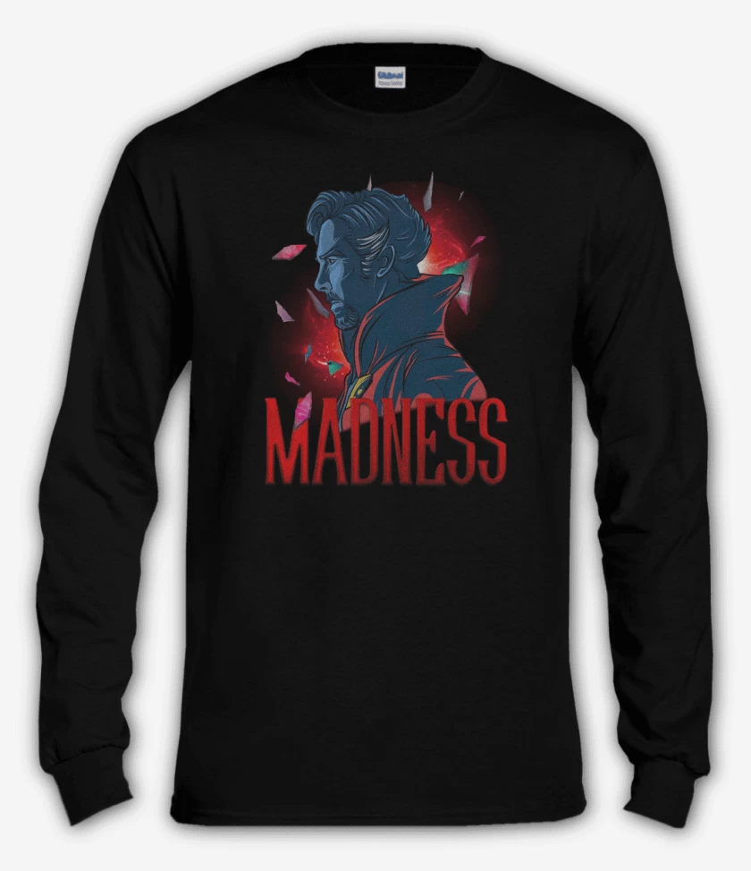 Polera manga larga Negro de Madness