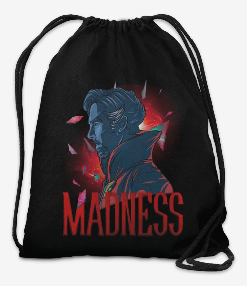 Mochila Negro de Madness