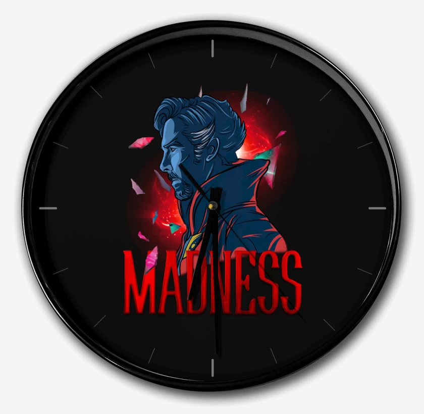 Reloj Negro de Madness