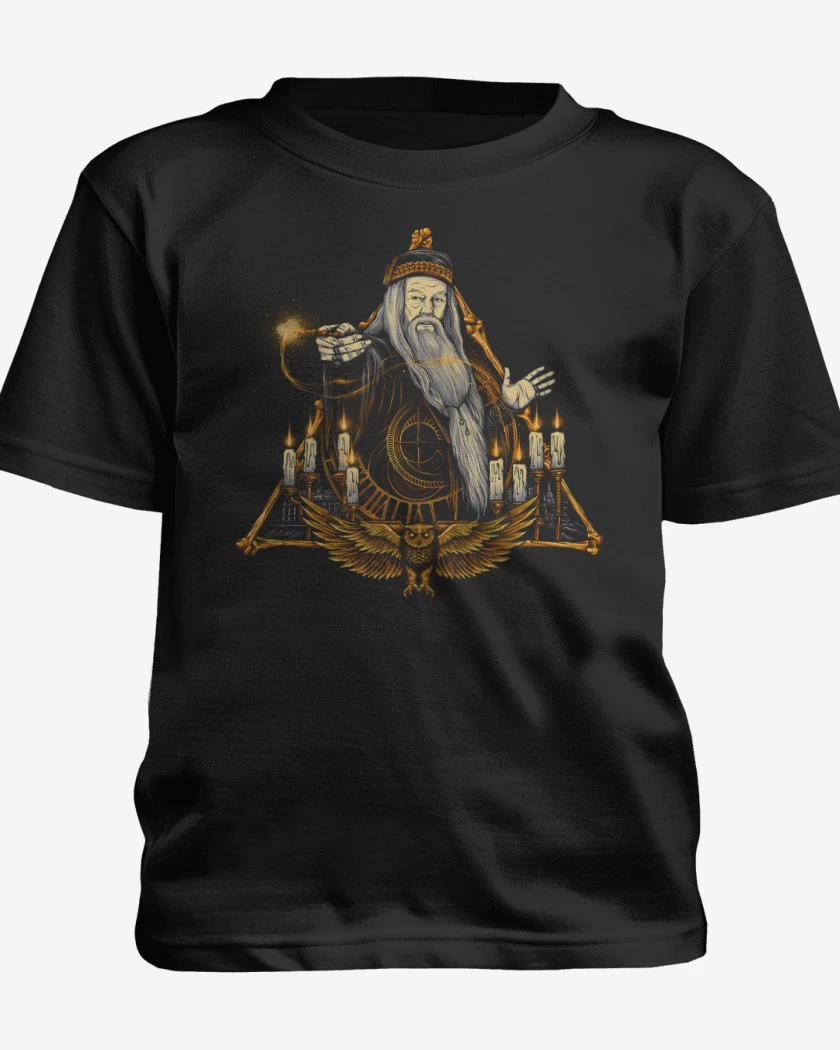 Polera de niño Negro de Albus Dumbledore