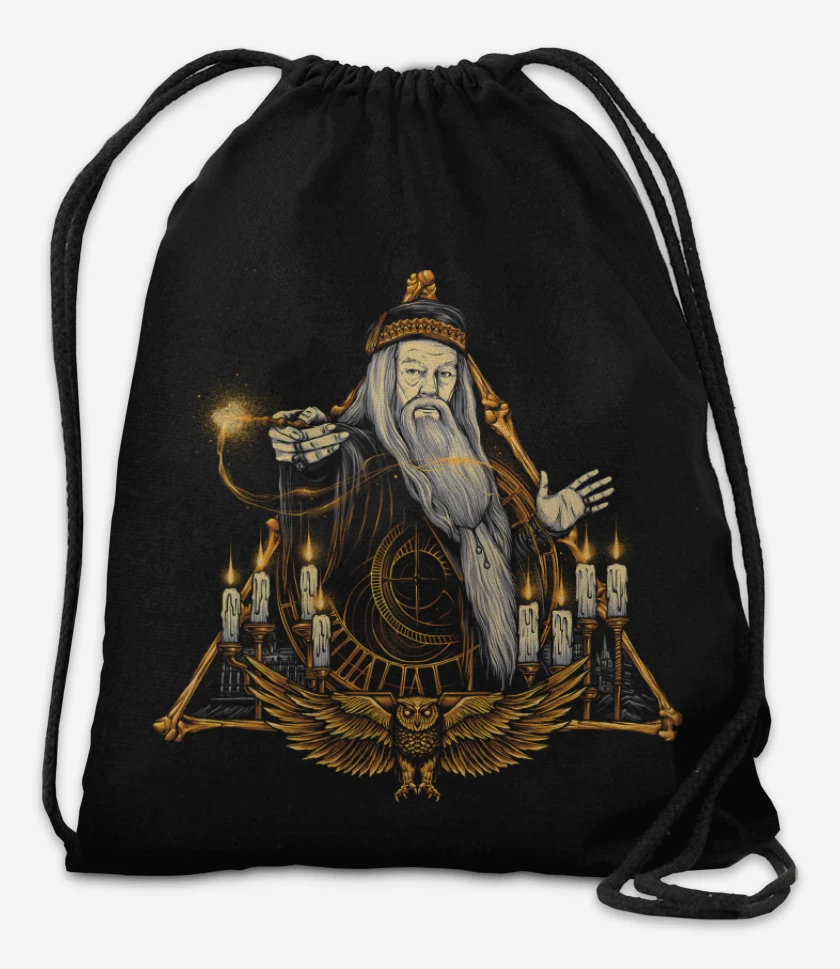Mochila Negro de Albus Dumbledore