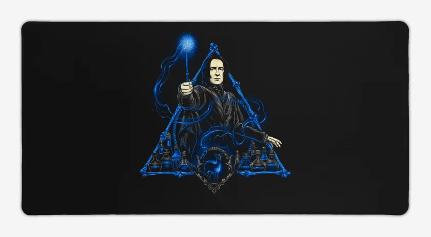 Mouse pad Gamer Negro de Severus Snape