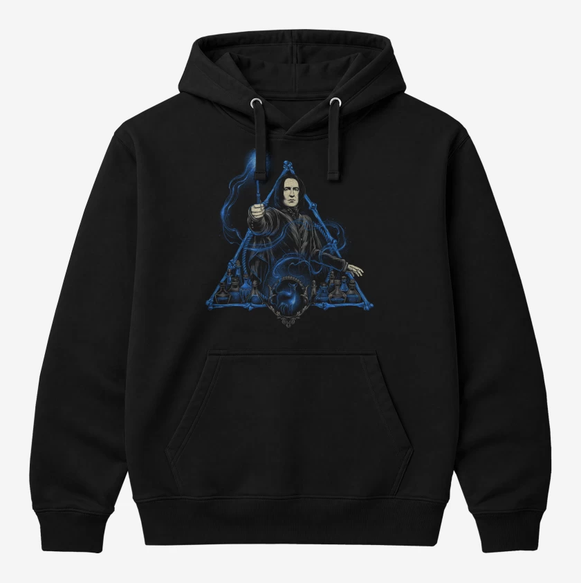 Polerón Canguro Negro de Severus Snape