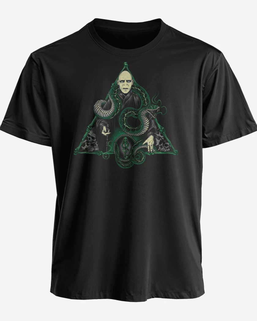Polera premium Negro de Lord Voldemort
