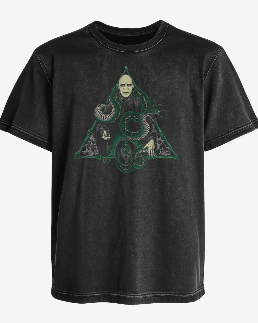 Polera desgastada Lord Voldemort