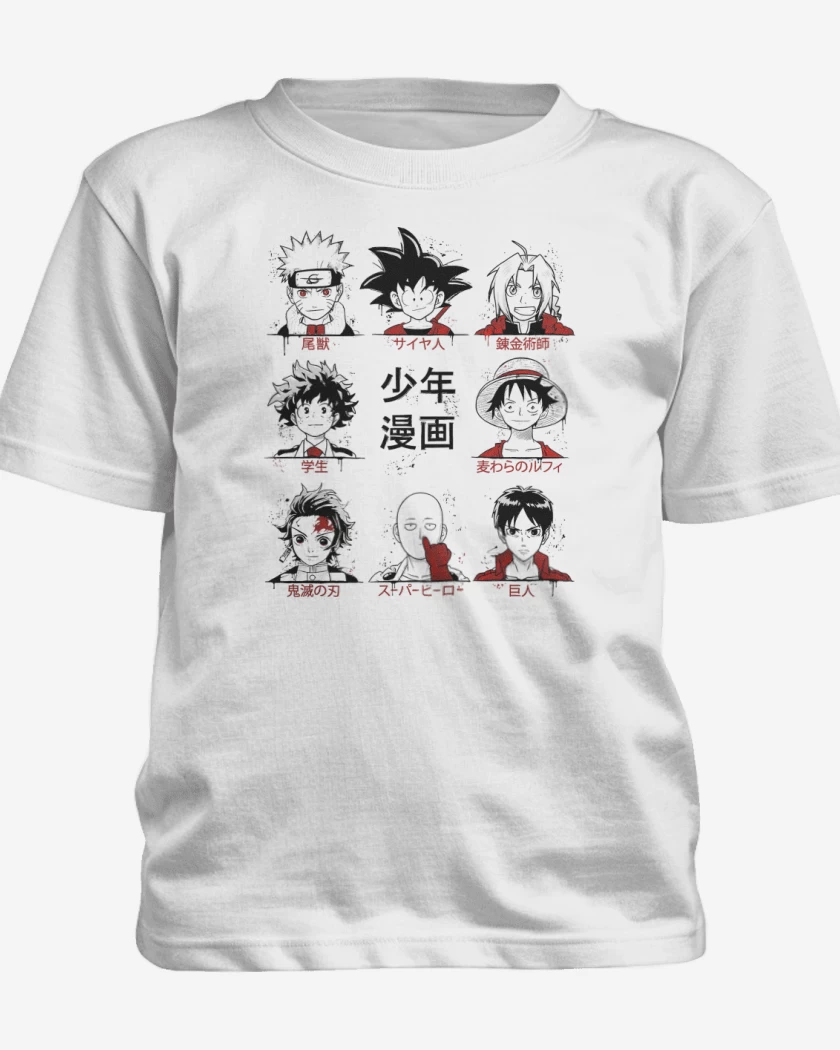 Polera de niño Blanco de Shonen