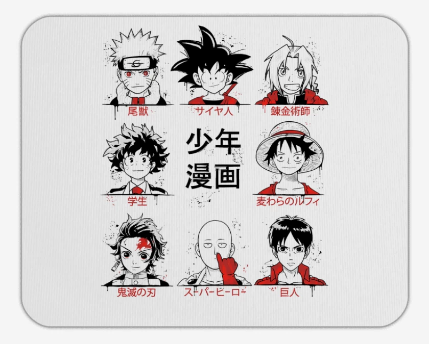 Mousepad Shonen