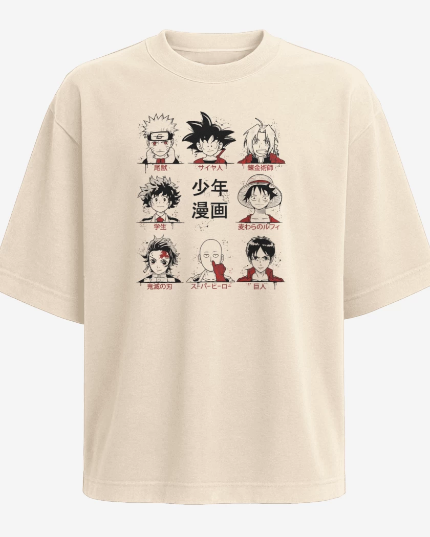 Polera Oversize Beige de Shonen